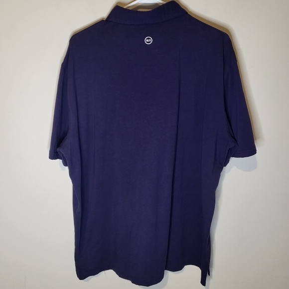 No Laying Up Pocket Performance Golf Polo Shirt Navy Size XXL NLU - Picture 6 of 8